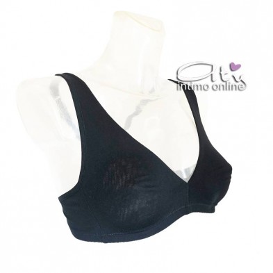 Reggiseno a triangolo in cotone preformato Gios intimo donna