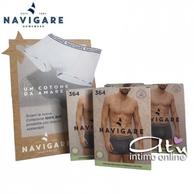 Boxer intimo Navigare cotone ecologico