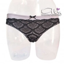 Brasiliana slip Jadea Chic con pizzo ricamato