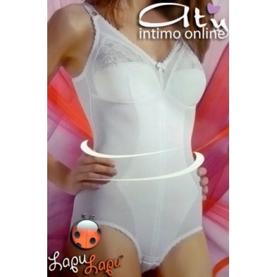 Body donna LAPU LAPU intimo senza ferretto NUOVO MODELLATORE