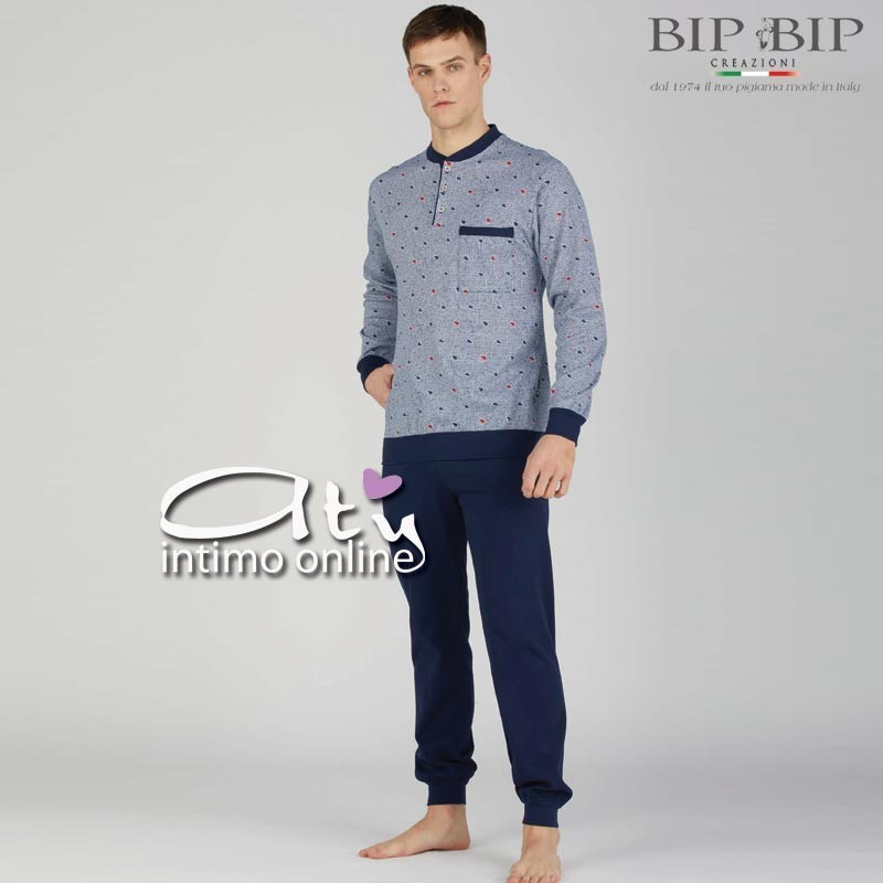 Pigiama invernale uomo serafino BIP BIP 7012