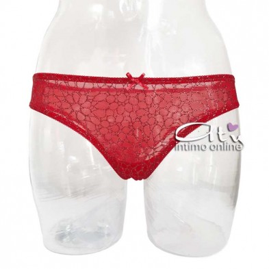Jadea babydoll rosso sparkle Christmas + brasiliano