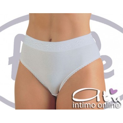 Slip donna Lajole 987 Pack. 6 PZ con elastico decorato