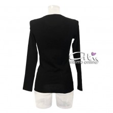 Jadea Galà maglia con micro paillettes