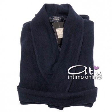 Vestaglia corta da camera invernale EP2119 Enrico Coveri Blu