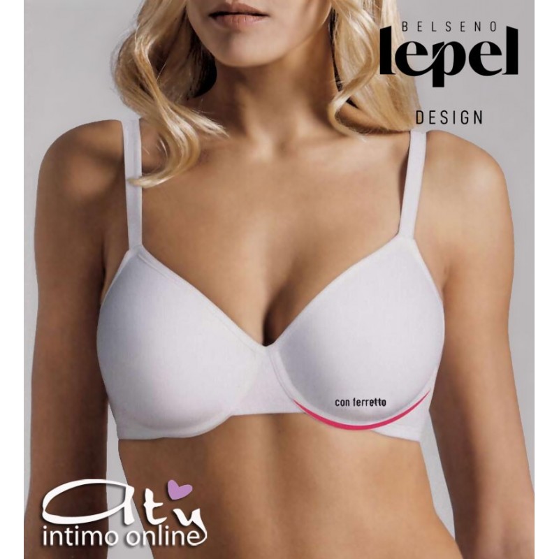 Reggiseno con  ferretto classico Design 471 Belseno Lepel C e D