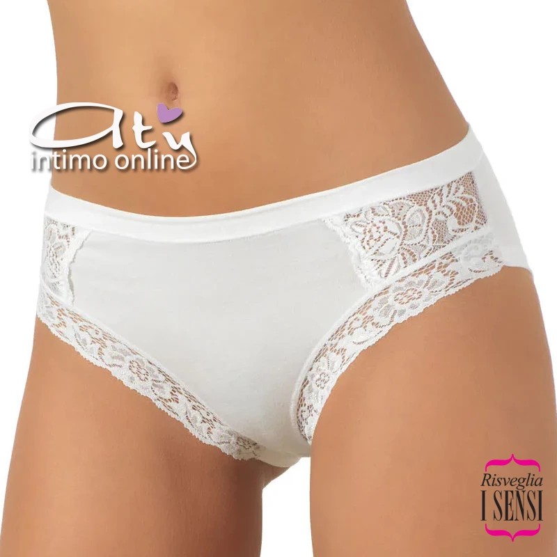Slip 502 con pizzo Risveglia I Sensi 6 pz
