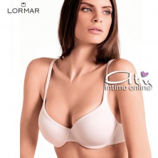 Lormar MOUSSE Reggiseno a balconcino comfort Coppa B