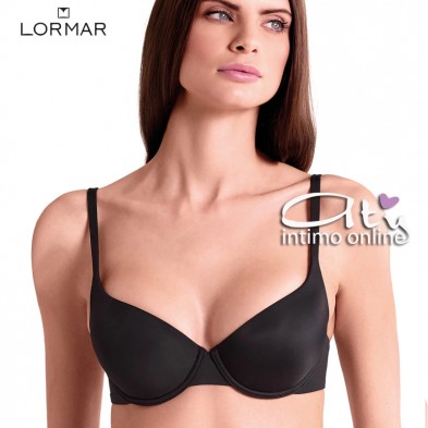 Lormar MOUSSE Reggiseno a balconcino comfort Coppa B