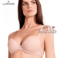 Lormar MOUSSE Reggiseno a balconcino comfort Coppa B
