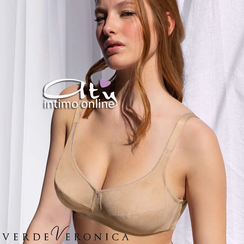 Reggiseno francese DR10 Verde Veronica senza ferro