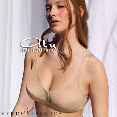 Reggiseno francese DR10 Verde Veronica senza ferro