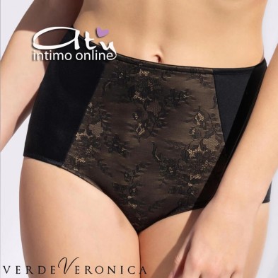 Guaina Vita alta DR39 Verde Veronica