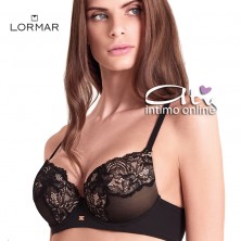 Reggiseno balconetto Plunge Saten Lormar