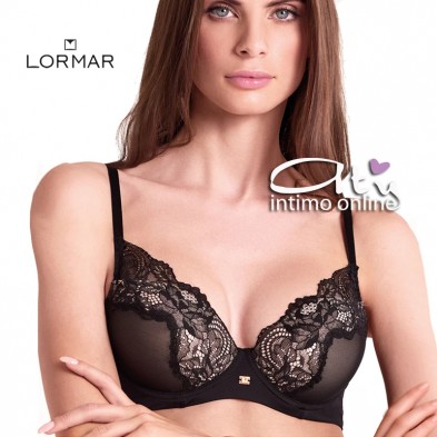 Reggiseno Push-Up Soft Up Saten Lormar