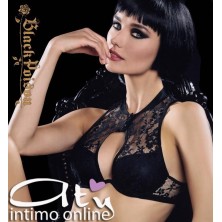 TOP IMBOTTITO BLACK POISON LEPEL DOMINA
