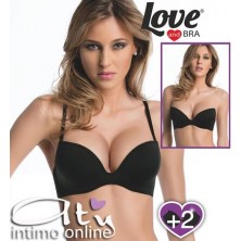 REGGISENO SUPER PUSH UP +2 Taglie LOVE AND BRA MARAVIGLIOSO