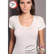 Maglia mezza manica Moretta T5008 lana/seta Pack 3 PZ