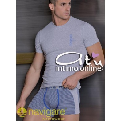 Completino boxer micro-righe Navigare 11477