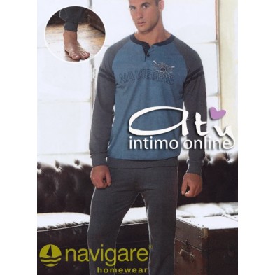 Pigiama a serafino Navigare 140454