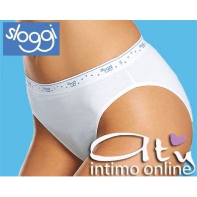 Sloggi 100 TAI Slip BIANCO Conf. 2 pz.