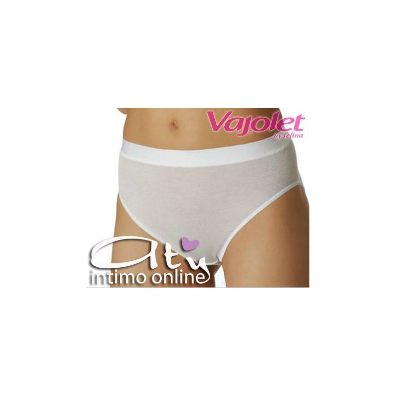 Slip 1035 Vajolet costina filo di Scozia Pack. 6 PZ