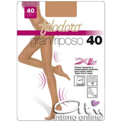 Collant semi-velato GRAN RIPOSO 40XL Filodoro 