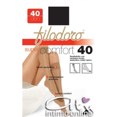 SUPERCOMFORT 40 Gambaletto donna Filodoro compressione graduata 6PZ