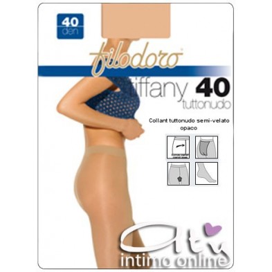 Collant tutto nudo Filodoro TIFFANY 40 6 PAIA
