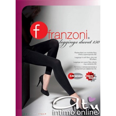 Leggings donna micro touch Franzoni DUVET 150 DEN 3 Paia