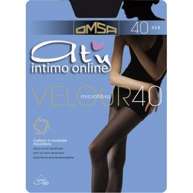 COLLANT MICROFIBRA OMSA VELOUR 40 5PZ