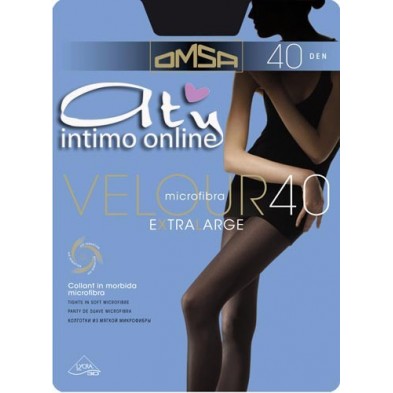 COLLANT MICROFIBRA OMSA VELOUR XL 40 5PZ