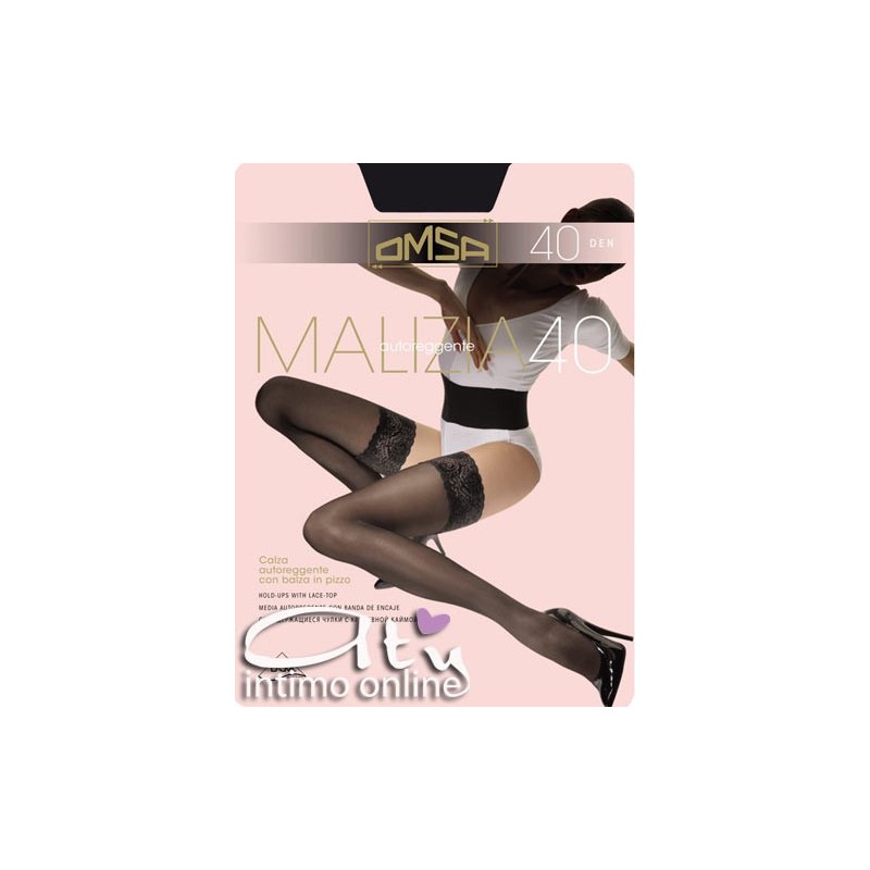 AUTOREGGENTI OMSA MALIZIA LYCRA 40 5PZ