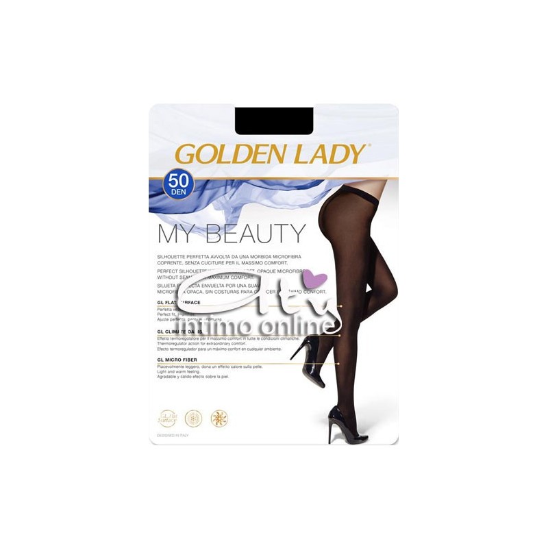 COLLANT SEAMLESS GOLDEN LADY MYBEAUTY50 5PZ