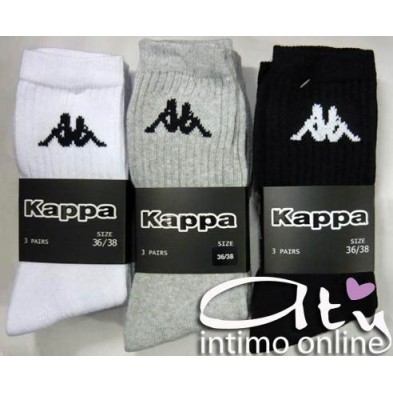 CALZA KAPPA UNISEX TENNIS K002 conf. 3 pz