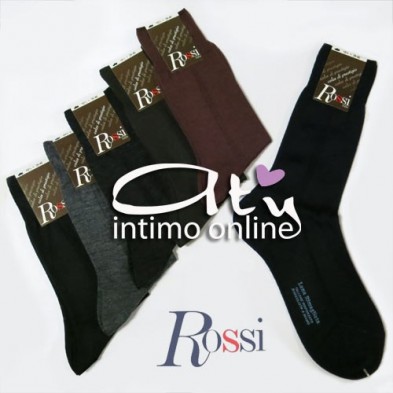 CALZINI UOMO LANA CORTI ROSSI CALZE 5050 CONF. 6 PZ