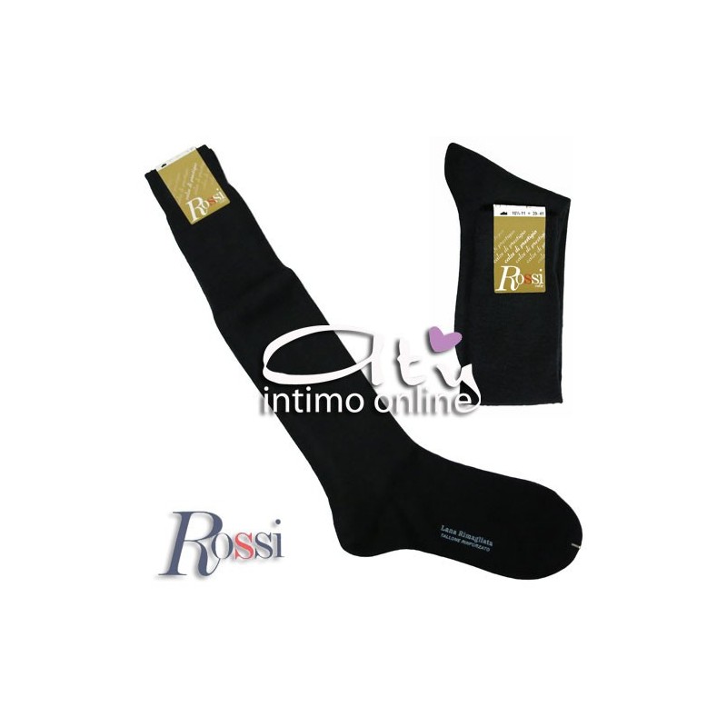 CALZINI UOMO LANA LUNGHI ROSSI CALZE 229 CONF. 6 PZ