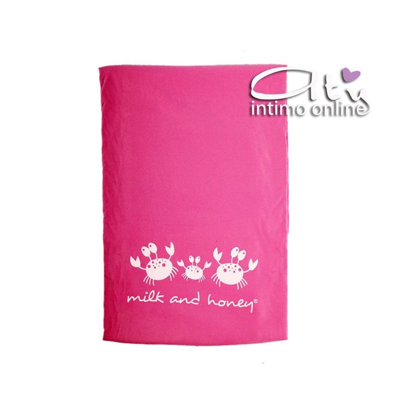 TELO SPIAGGIA IN MICROFIBRA FUCSIA