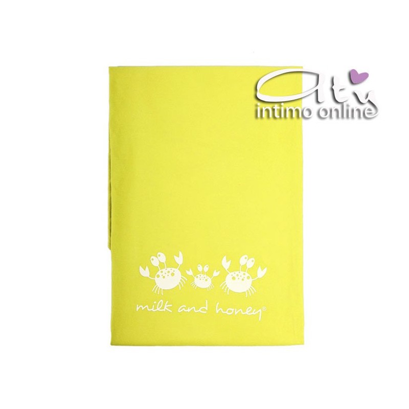 TELO SPIAGGIA IN MICROFIBRA GIALLO