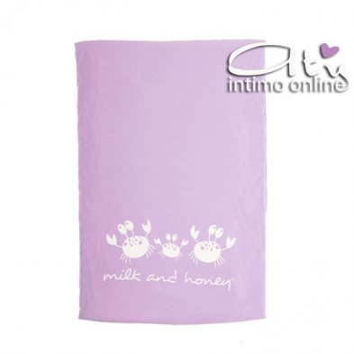 TELO SPIAGGIA IN MICROFIBRA LILLA