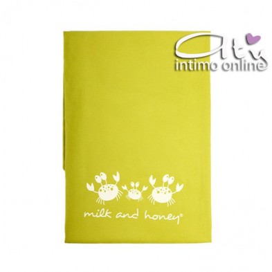 TELO SPIAGGIA IN MICROFIBRA LIME