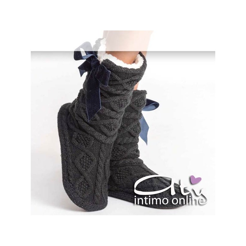 Pantofole Donna HY4008 ANTRACITE