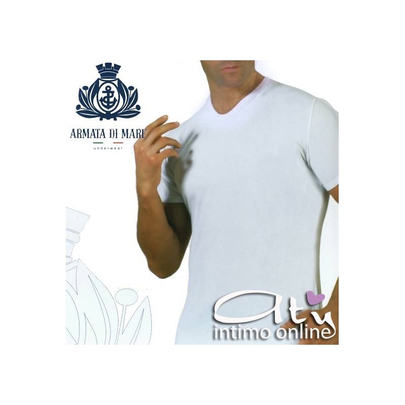 GT137 Armata di Mare Maglietta intima collo a V  pack 3pz