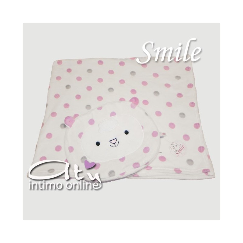 COPERTA A POIS SMILE CASSIOPEA