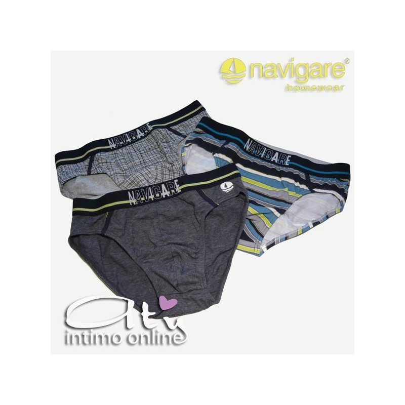 Slip Uomo NAVIGARE 929 TRIS ASSORTITO