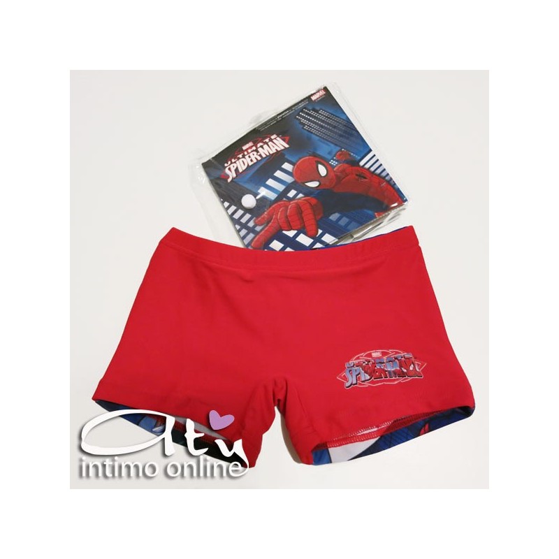 COSTUME DA BAGNO BOXER BIMBO SPIDERMAN