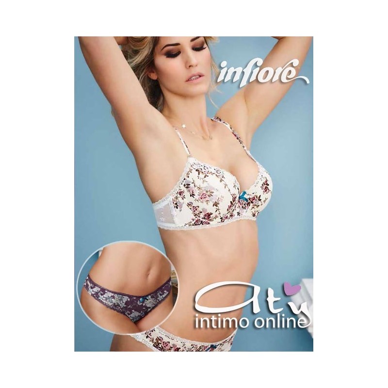 Completino Infiore balconette con brasiliana BQT8135 COPPA C