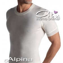 MAGLIA UOMO 1600 ALPINA PURA LANA MEZZA MANICA