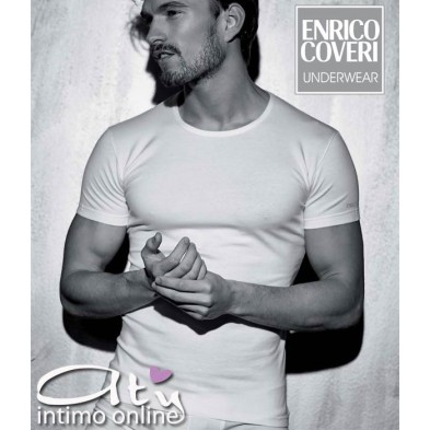 Enrico Coveri Maglia girocollo M/M ET1000 Pack. 3 PZ