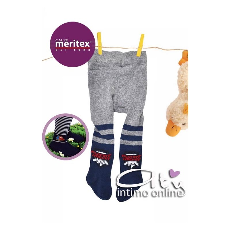 Collant Bebè BOY invernale fantasia MERITEX 6PZ